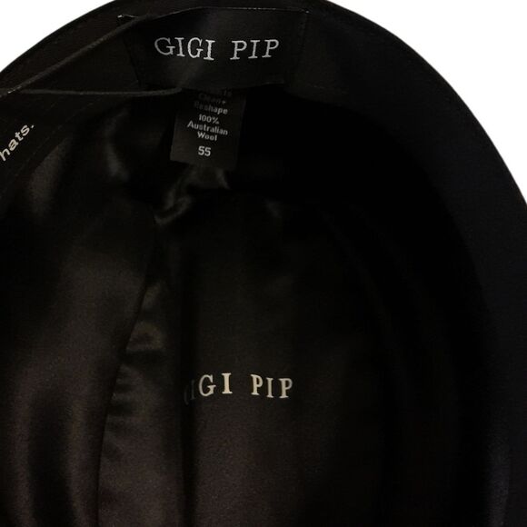GIGI PIP 100% Australian Wool NWT Tan Cowboy Hat main image 4